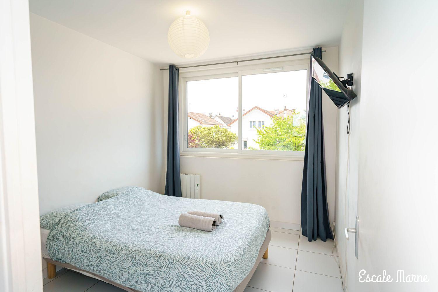 Escale-Marne Fr - 102 - Free Parking - Free Luggage Storage - All Equipped - Linen Included - Washing Machine - 10Mn Walk Metro 8 - Rer A - Panoramic View - From 1 To 4 Guests Maisons-Alfort Εξωτερικό φωτογραφία