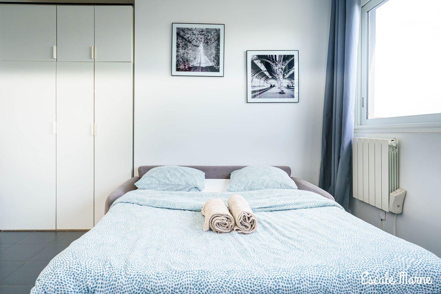 Escale-Marne Fr - 102 - Free Parking - Free Luggage Storage - All Equipped - Linen Included - Washing Machine - 10Mn Walk Metro 8 - Rer A - Panoramic View - From 1 To 4 Guests Maisons-Alfort Εξωτερικό φωτογραφία